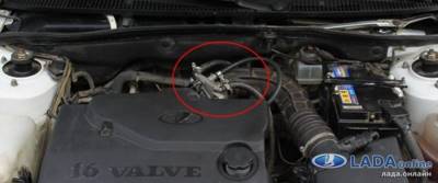 Как убрать воздушную пробку приора