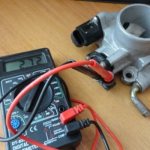 Checking the throttle position sensor on a VAZ 2114