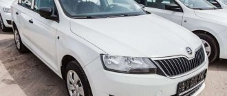 Шкода Рапид экстерьер